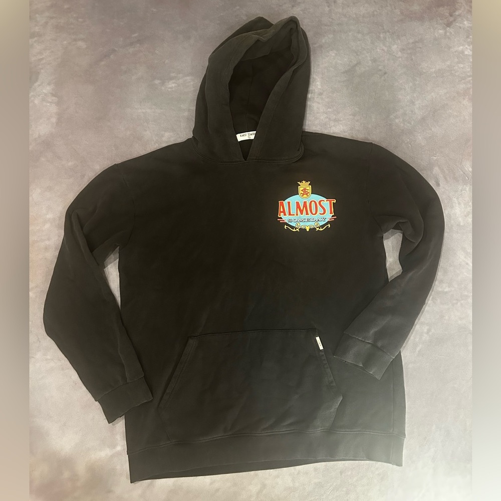 Almost Someday Graphic Hoodie- 2XL 100% cotton